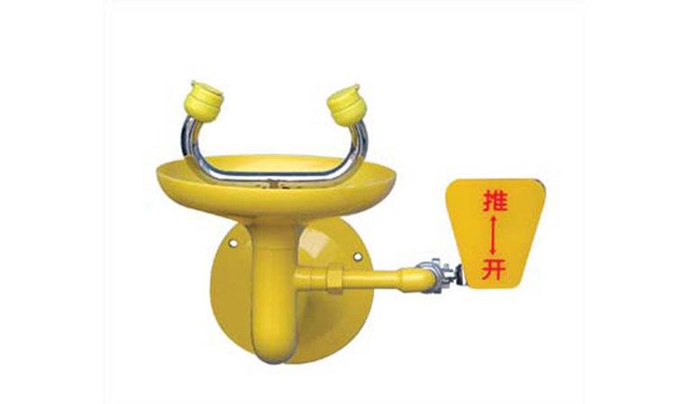 壁裝雙口洗眼器