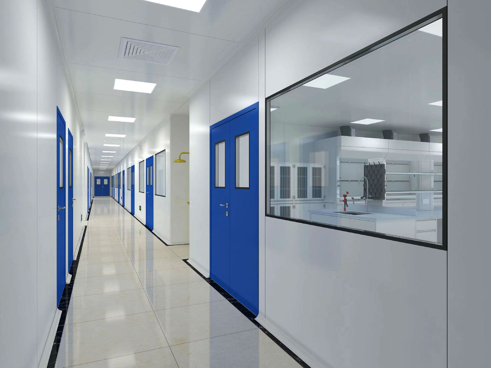 實(shí)驗(yàn)室彩鋼隔斷裝修