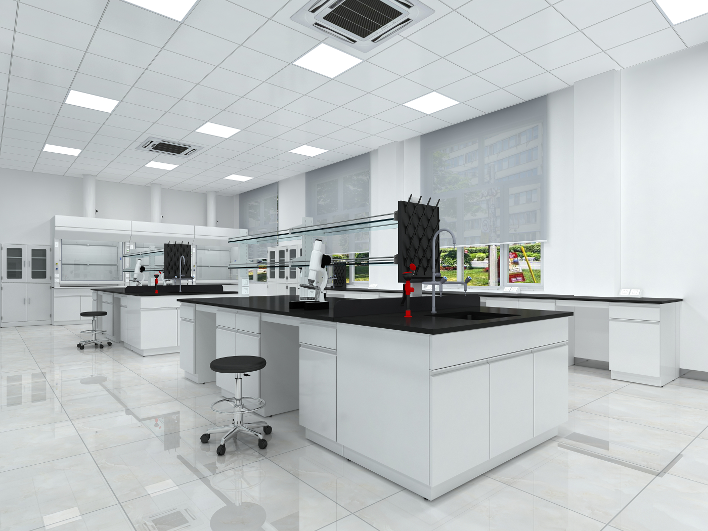 實(shí)驗(yàn)室頂?shù)孛嫜b修